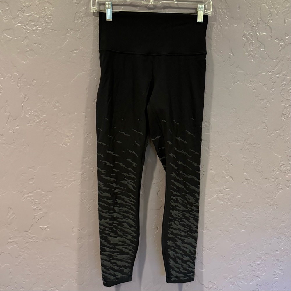 lululemon athletica Black and Gray Leggings - 6 - Picture 2 of 4